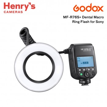 Godox MF-R76S+ Dental Macro Ring Flash for Sony