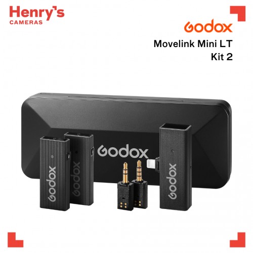 Godox Movelink Mini LT Kit 2 2.4GHZ Wireless Microphone System