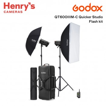 Godox QT600IIIM-C Quicker Studio Flash kit Godox QT600IIIM-C Quicker Studio Flash kit