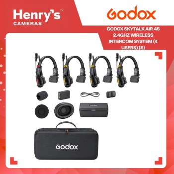 Godox Skytalk Air 4S 2.4GHz Wireless Intercom System (4 users)
