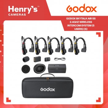 Godox Skytalk Air 5S  2.4GHz Wireless Intercom System (5 users)