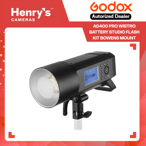 Godox AD400 PRO Wistro Battery Studio Flash Kit Bowens Mount TTL Version