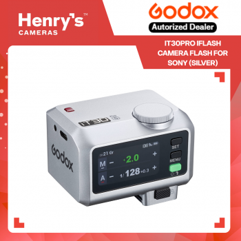 Godox iT30Pro iFlash Camera Flash for Sony (Silver)