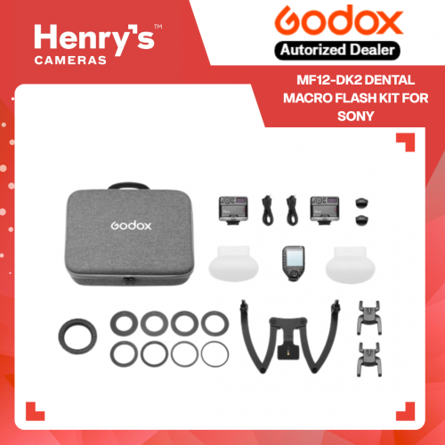 Godox MF12-DK2 Dental Macro Flash Kit for Sony