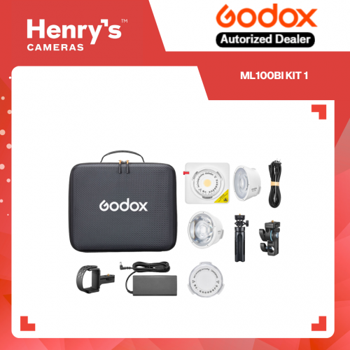 Godox ML100Bi Bi-Color Portable LED Light Kit 1