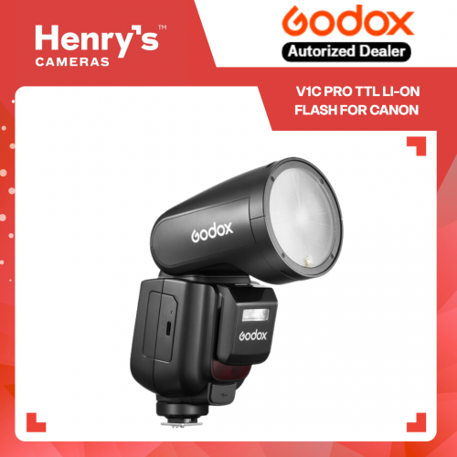 Godox V1C PRO TTL LI-ION Round Head Camera Flash for Canon