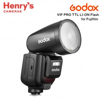 Godox V1F PRO TTL LI-ION Round Head Camera Flash for Fujifilm Godox V1F PRO TTL LI-ION Round Head Camera Flash for Fujifilm