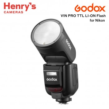 Godox V1N PRO TTL LI-ION Round Head Camera Flash for Nikon Godox V1N PRO TTL LI-ION Round Head Camera Flash for Nikon