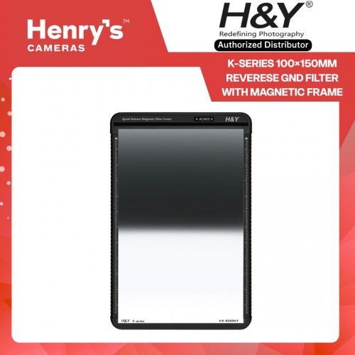 H&Y K-Series 100×150mm Reverse GND Filter With Magnetic Frame