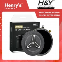 H&Y Nova series HD ND3-32+CPL Filter 67mm (1.5 - 5 stops)