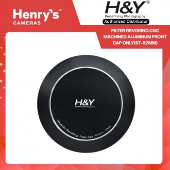 H&Y RevoRing CNC Machined Aluminum Front Cap Only 67-82mm H&Y RevoRing CNC Machined Aluminum Front Cap Only 67-82mm