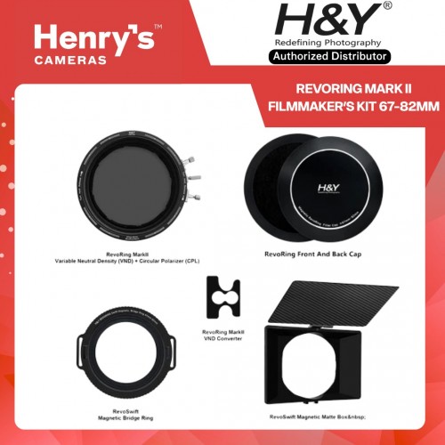 H&Y RevoRing Mark II Filmmaker's Kit 67-82mm (RNC82-II + RBR-82 + RMBOX + LC-82 + RC01)