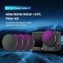 H&Y Filter for Action 6 CPL+ND8+ND16+ND32