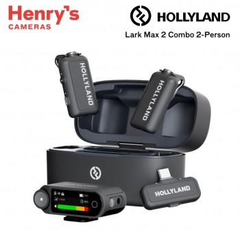 Hollyland Lark Max 2 Combo 2-Person Wireless Microphone Hollyland Lark Max 2 Combo 2-Person Wireless Microphone