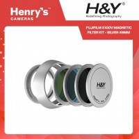 H&Y Fujifilm X100V Magnetic Filter Kit - Silver 49mm