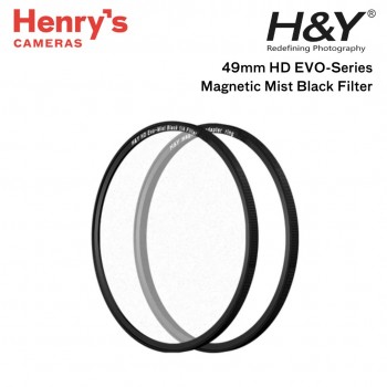 H&Y 49mm HD EVO-Series Magnetic Mist Black 1/4 Filter