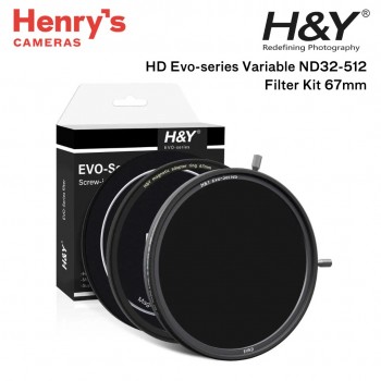 H&Y HD Evo-series Variable ND32-512 Filter Kit 67mm (5-9 stops) H&Y HD Evo-series Variable ND32-512 Filter Kit 67mm (5-9 stops)