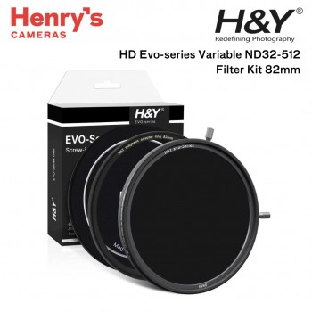 H&Y HD Evo-series Variable ND32-512 Filter Kit 82mm (5-9 stops) H&Y HD Evo-series Variable ND32-512 Filter Kit 82mm (5-9 stops)