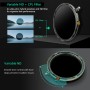 H&Y Nova series HD ND3-32+CPL Filter 82mm (1.5 - 5 stops)