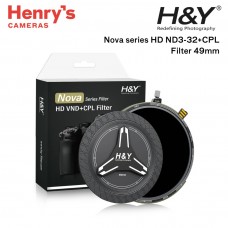 H&Y Nova series HD ND3-32+CPL Filter 49mm (1.5 - 5 stops) H&Y Nova series HD ND3-32+CPL Filter 49mm (1.5 - 5 stops)