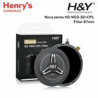 H&Y Nova series HD ND3-32+CPL Filter 67mm (1.5 - 5 stops) H&Y Nova series HD ND3-32+CPL Filter 67mm (1.5 - 5 stops)