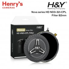 H&Y Nova series HD ND3-32+CPL Filter 82mm (1.5 - 5 stops) H&Y Nova series HD ND3-32+CPL Filter 82mm (1.5 - 5 stops)