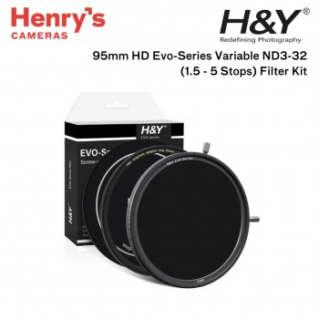 H&Y 95mm HD Evo-series Variable ND3-32 (1.5 - 5 stops) Filter Kit H&Y 95mm HD Evo-series Variable ND3-32 (1.5 - 5 stops) Filter Kit