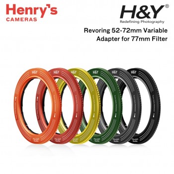 H&Y Revoring 52-72mm Variable Adapter for 77mm Filters