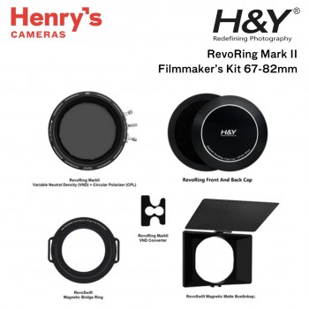 H&Y RevoRing Mark II Filmmaker's Kit 67-82mm (RNC82-II + RBR-82 + RMBOX + LC-82 + RC01)