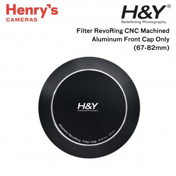 H&Y RevoRing CNC Machined Aluminum Front Cap Only 67-82mm
