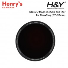 H&Y ND400 Magnetic Clip-on Filter 8.5-Stop for RevoRing (67-82mm)
