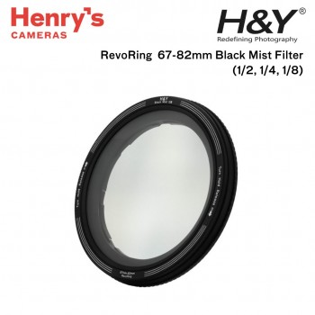 H&Y Revoring Black Promist Filter for 67-82mm (1/2, 1/4, 1/8)