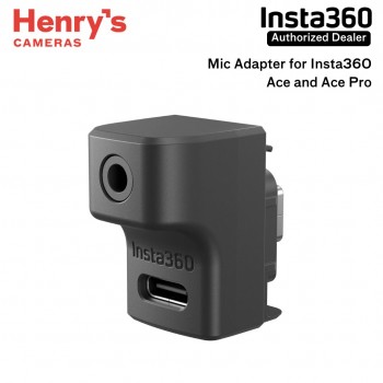 Insta360 Mic Adapter for Insta360 Ace and Ace Pro Cameras Insta360 Mic Adapter for Insta360 Ace and Ace Pro Cameras