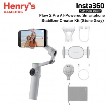 Insta360 Flow 2 Pro Creator Kit AI Phone Stabilizer( Stone Gray) Insta360 Flow 2 Pro Creator Kit AI Phone Stabilizer( Stone Gray)