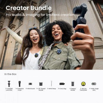 Insta360 Luna Creator Standard Bundle - Cosmic Black Insta360 Luna Creator Standard Bundle - Cosmic Black