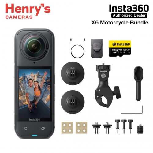 Insta360 One X5 Motorcycle Bundle