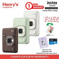 Fujifilm Instax Mini Liplay Hybrid Instant Camera and Printer