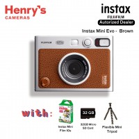 Fujifilm Instax Mini Evo - Brown (Type-C)