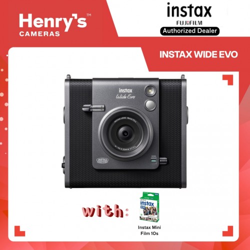 Fujifilm Instax Wide Evo Hybrid Instant Film Camera