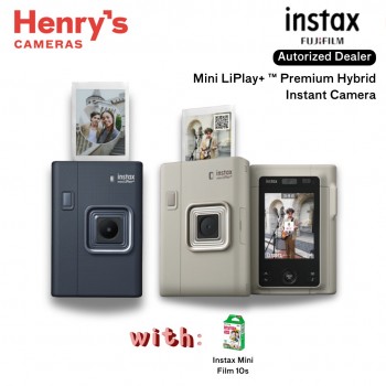 Fujifilm Instax Mini LiPlay+ Premium Hybrid Instant Camera Fujifilm Instax Mini LiPlay+ Premium Hybrid Instant Camera