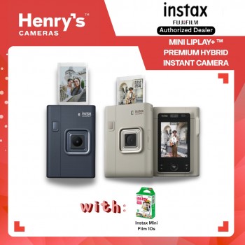 Fujifilm Instax Mini LiPlay+ Premium Hybrid Instant Camera Fujifilm Instax Mini LiPlay+ Premium Hybrid Instant Camera