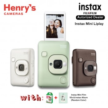 Fujifilm Instax Mini Liplay Hybrid Instant Camera and Printer