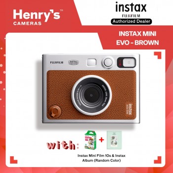 Fujifilm Instax Mini Evo - Brown (Type-C) Fujifilm Instax Mini Evo - Brown (Type-C)