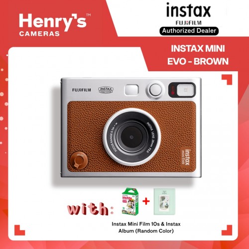 Fujifilm Instax Mini Evo - Brown (Type-C) Fujifilm Instax Mini Evo - Brown (Type-C)