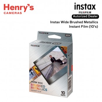 Fujifilm Instax Wide Brushed Metallics Instant Film (10's)