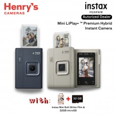 Fujifilm Instax Mini LiPlay+ Premium Hybrid Instant Camera Fujifilm Instax Mini LiPlay+ Premium Hybrid Instant Camera