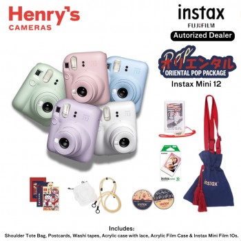 Fujifilm Instax Mini 12 Oriental Pop Package