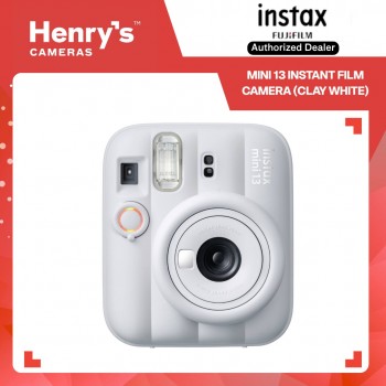 Fujifilm Instax Mini 13 Instant Film Camera (Clay White)