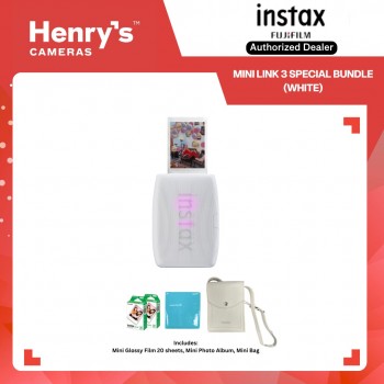 Fujifilm Mini Link 3 Special Bundle (White) Fujifilm Mini Link 3 Special Bundle (White)
