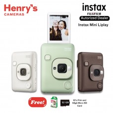 Fujifilm Instax Mini Liplay Hybrid Instant Camera and Printer